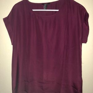 Plum colored Forever 21 Blouse